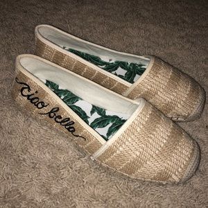 Gianni Bini “Ciao Bella” Embroidered Espadrilles